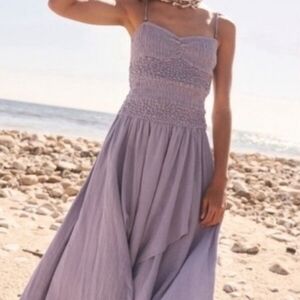 Free People Lavender Maxi Dress
